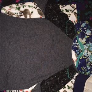 Old navy laced shoulder long sleeve